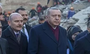 Ərdoğan gecə onlarla görüşdü -  VİDEO