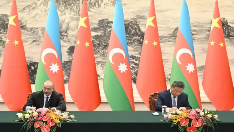 Azərbaycan ilə Çin arasında Birgə Bəyanat imzalanıb