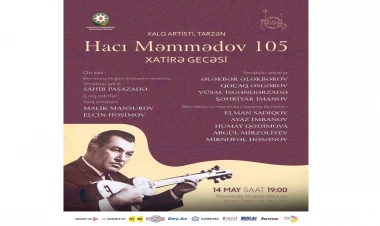 Beynəlxalq Muğam Mərkəzində Hacı Məmmədova həsr olunan xatirə gecəsi keçiriləcək
