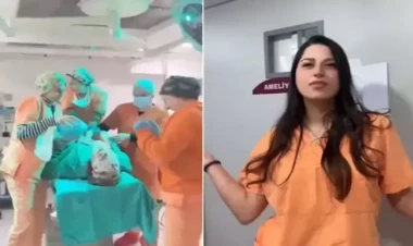 Əməliyyatxanada tiktok çəkdilər - 