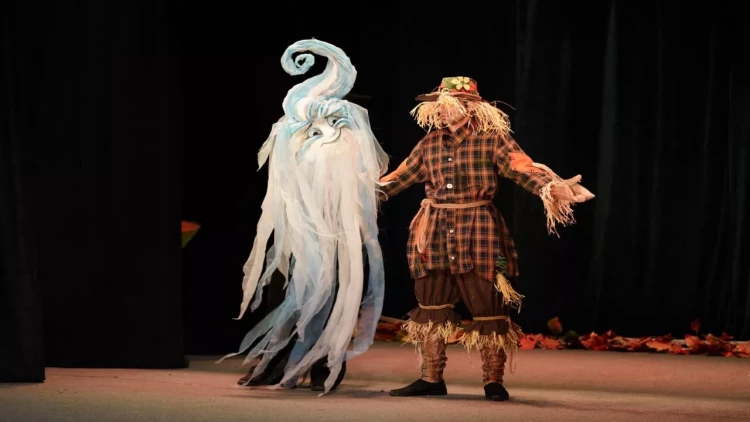 “Leylək və Müqəvva” Kukla Teatrında - FOTOlar