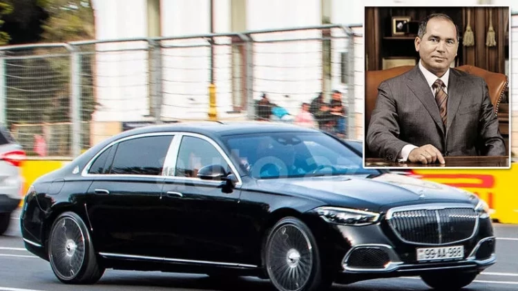 Fərhad Əhmədovun xidməti və şirkətinə məxsus milyonluq avtomobillərə həbs qoyuldu - FOTO