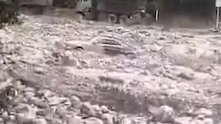 Tovuzda sel ciddi fəsad törətdi - FOTO