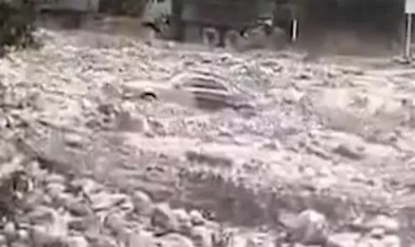 Tovuzda sel ciddi fəsad törətdi - FOTO