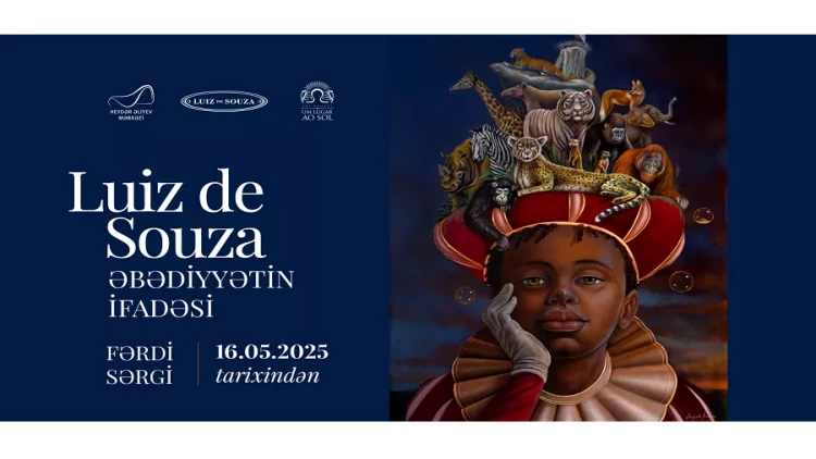 Heydər Əliyev Mərkəzində Luiz de Souzanın sərgisi açılacaq - VİDEO