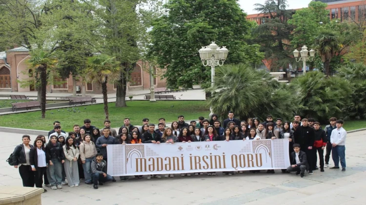 “Mədəni irsini qoru” layihəsinin növbəti infoturu Gəncədə təşkil edilib - FOTOlar