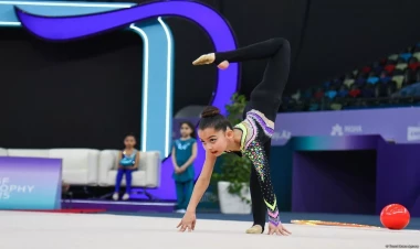 Bakıda “Bədii gimnastika üzrə 30-cu Bakı birinciliyi” start götürüb - FOTOlar