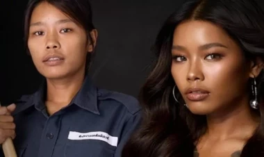 Süpürgəçidən modelliyə - FOTO