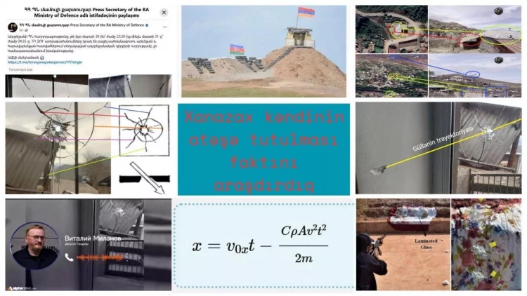 Ermənistan Müdafiə Nazirliyinin növbəti yalanı ifşa edildi