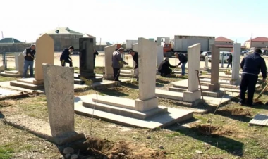 Sağlığında özünə baş daşı düzətdirdi: şəkli və doğum tarixi də... - VİDEO