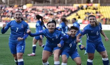 Qadın futbolçularımız üzümüzü güldürdü