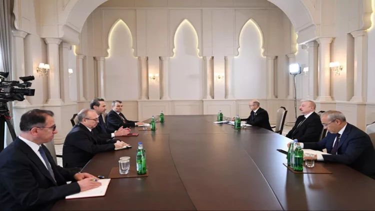 Prezident İlham Əliyev Türkiyənin enerji və təbii sərvətlər nazirini qəbul edib
