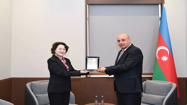 Seymur Fətəliyev Türk Mədəniyyəti və İrsi Fondu tərəfindən təltif olunub - FOTO