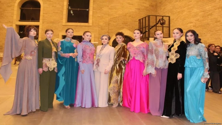 Bakıda ilk dəfə Beynəlxalq Mədəniyyət və Sənət Moda Həftəsi keçirildi - FOTO