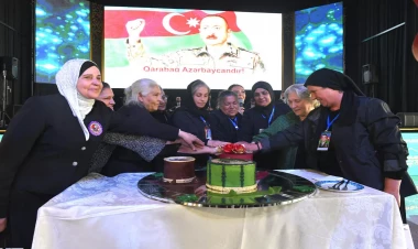 Heydər Əliyev Fondu Ramazan bayramında şəhid ailələri ilə birgə - FOTO