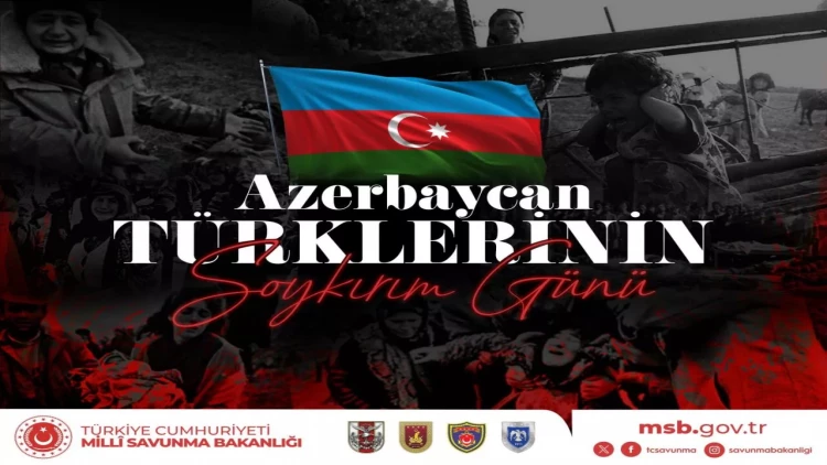 Türkiyə Milli Müdafiə Nazirliyi 31 Mart – Azərbaycanlıların Soyqırımı Günü ilə bağlı paylaşım edib