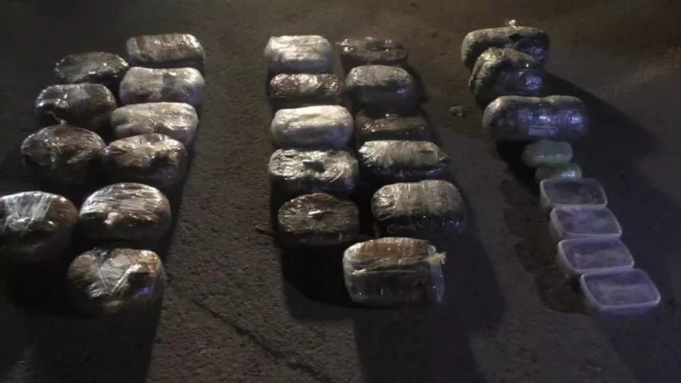 Yardımlıda İran vətəndaşları saxlanılıb, onlardan 36 kq narkotik vasitə götürülüb