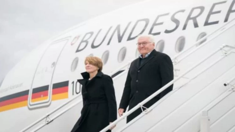 Almaniya prezidenti Ermənistana getdi