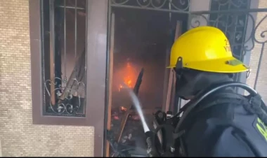 Bakıda yaşayış binasında yanğın: tüstüdən zəhərlənən var