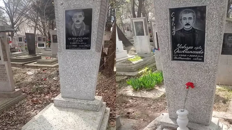 Azərbaycanda bir adamı iki məzarda 