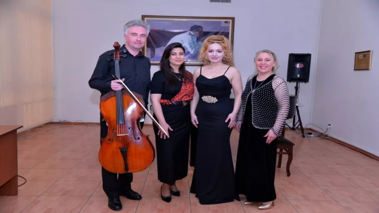 Moris Ravelin 150 illiyi yubileyinə həsr olunmuş konsert-konfrans keçirilib - FOTO