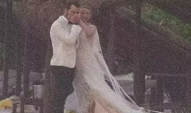 Özündən 23 yaş kiçik sevgilisi ilə gizllicə evləndi - Görüntüləri yayıldı - FOTO