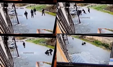 Yevlaxda 17 yaşlı oğlanın qətlə yetirilməsinin görüntüləri - ANBAAN VİDEO