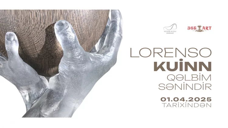 Heydər Əliyev Mərkəzinə nadir incəsənət kompozisiyası - “Qəlbim sənindir” gətirilir! - VİDEO