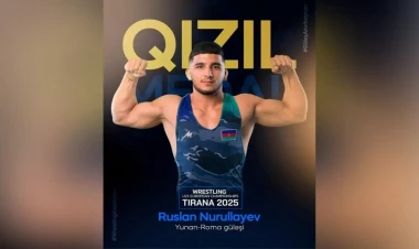 Yunan-Roma güləşçisimiz Avropa çempionu oldu