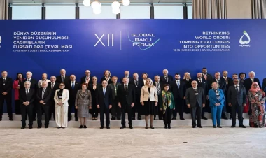 XII Qlobal Bakı Forumu keçirilir, İlham Əliyev açılış mərasimində çıxış edib - VİDEO - FOTO