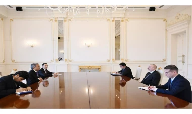 Prezident İqtisadi Əməkdaşlıq Təşkilatının Baş katibini qəbul edib - VİDEO