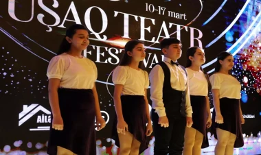 “1-ci Uşaq Teatr Festivalı” nın açılış mərasimi baş tutdu -  FOTO