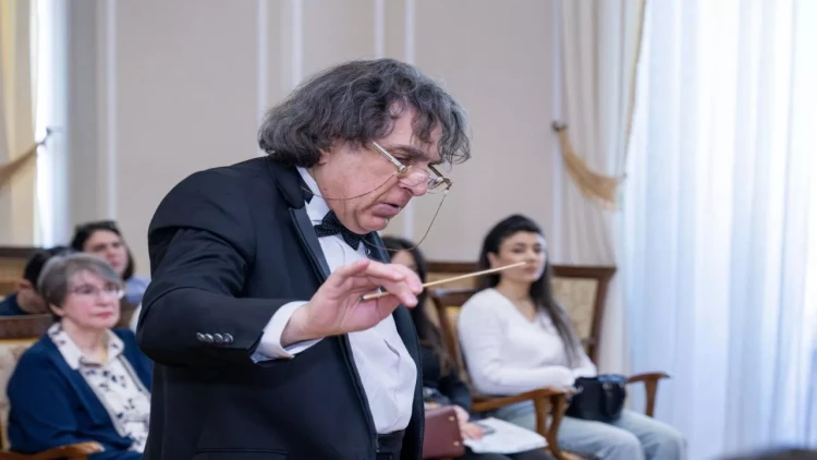 Fikrət Əmirov I Ümumrespublika Musiqi Festivalı çərçivəsində 