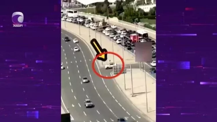 Bakıda sürücülər dronla cərimələnir? - VİDEO