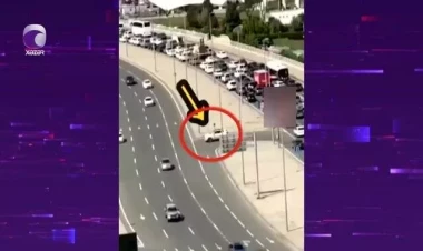 Bakıda sürücülər dronla cərimələnir? - VİDEO