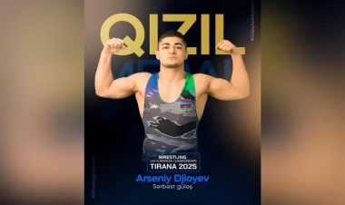 Güləşçimiz qızıl medal qazandı