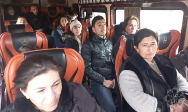 25 ailə doğma yurduna qovuşur - Ağdərəyə İLK KÖÇ - FOTOlar