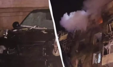 Xarkova dron zərbəsi endirildi - yaralananlar var - YENİLƏNİB