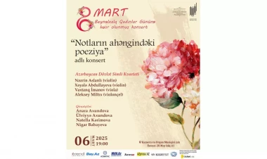 Filarmoniyada 8 Mart Beynəlxalq Qadınlar Gününə həsr edilmiş konsertlər