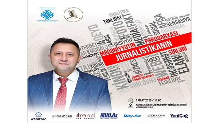 MEMİM-in “Mədəniyyətin pərdəarxası: jurnalistikanın sirləri” adlı yeni layihəsinin ilk qonağı jurnalist Vüqar İmanov olacaq