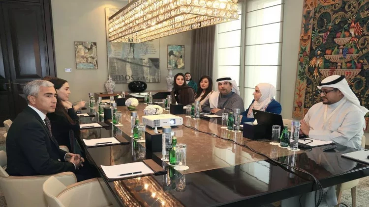 Leyla Əliyeva Bəhreynin neft və ətraf mühit naziri ilə görüşüb - FOTOlar