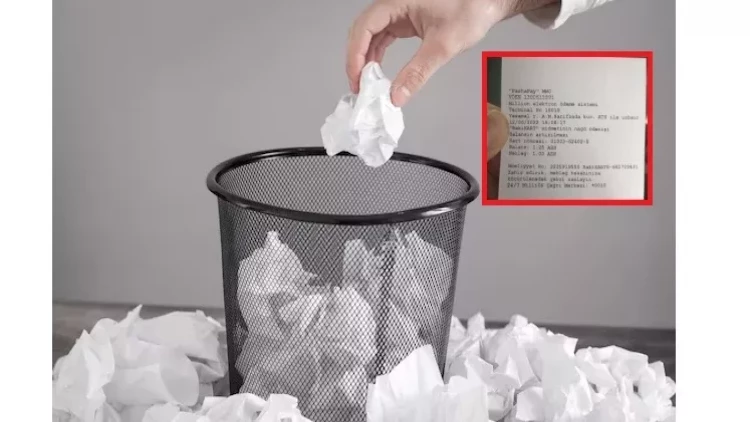Ödəniş çeklərini zibilliyə atmağın böyük TƏHLÜKƏSİ