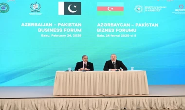 Bakıda Azərbaycan-Pakistan biznes forumu keçirildi - VİDEO - FOTO