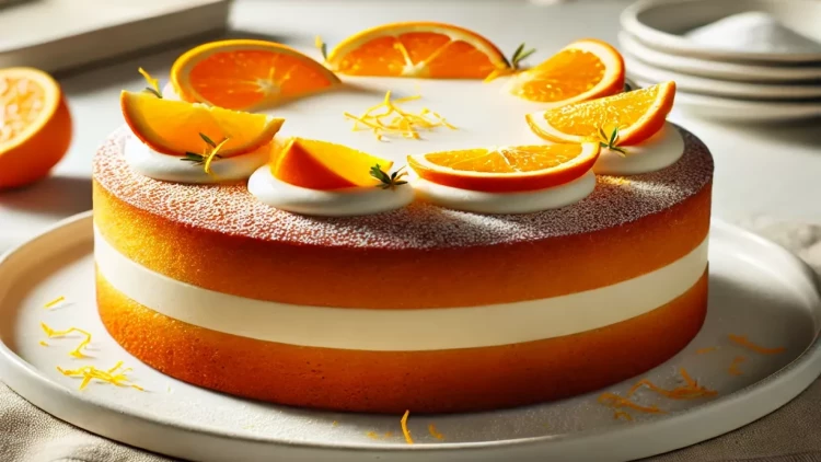 Portağal tortu resepti -  Qışda hazırlanacaq ideal desert