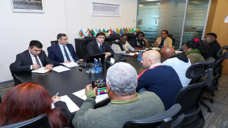 BTQ ilə xarici media nümayəndələri arasında görüş - VİDEO - FOTOlar