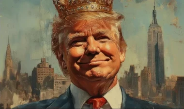 Tramp özünü ABŞ-ın kralı elan etdi - FOTO