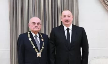 Prezident Artur Rasi-zadəyə “Heydər Əliyev” ordenini təqdim edib - VİDEO - FOTO