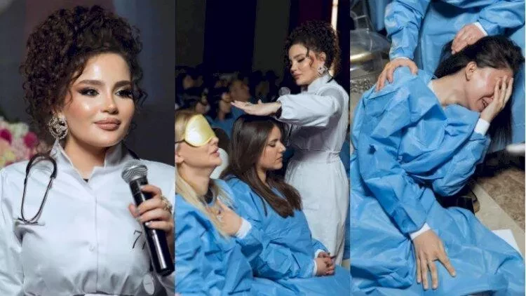 Bakıdakı psixoloji seans gündəm oldu: Yıxılanlar, ağlayanlar – AÇIQLAMA - FOTO