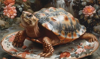 Tısbağa şorbası - Menyuda