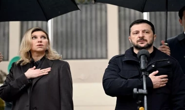 Zelenski Atatürkün məzarını ziyarət etdi - VİDEO